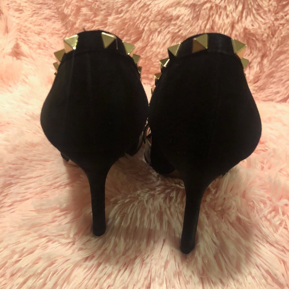 Valentino Rockstud suede pumps - Picture 3 of 8
